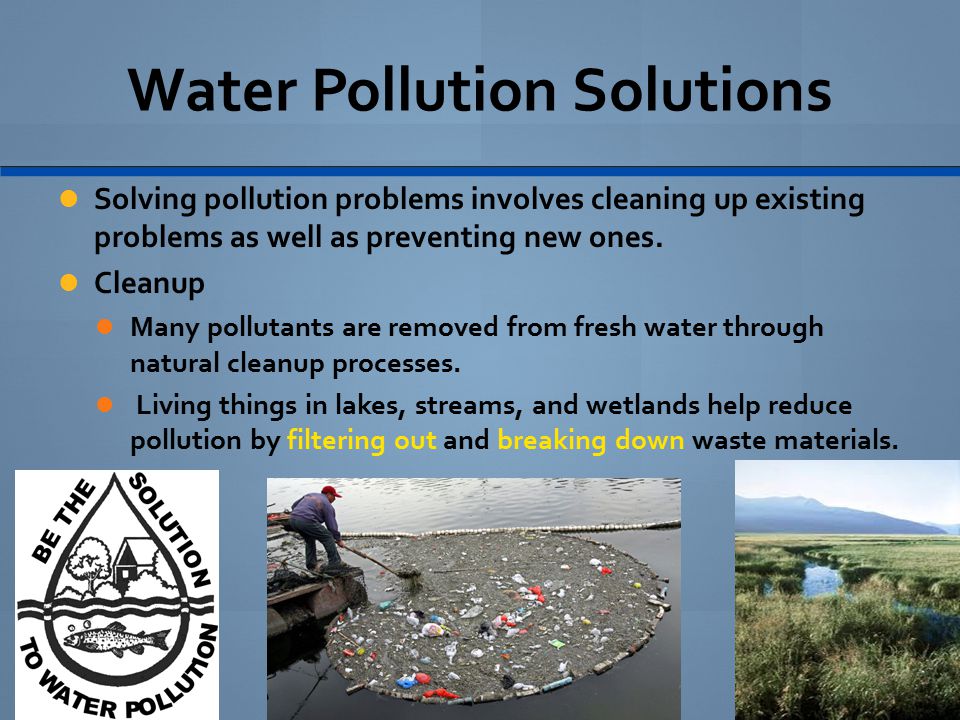 Water Pollution Solutions