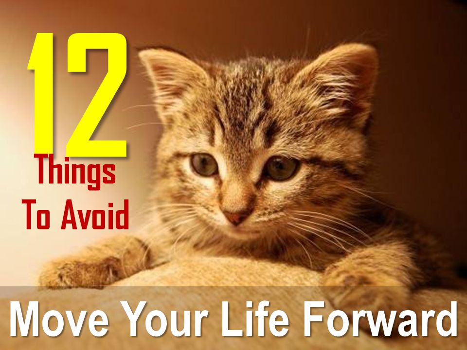 12 Things To Avoid Move Your Life Forward