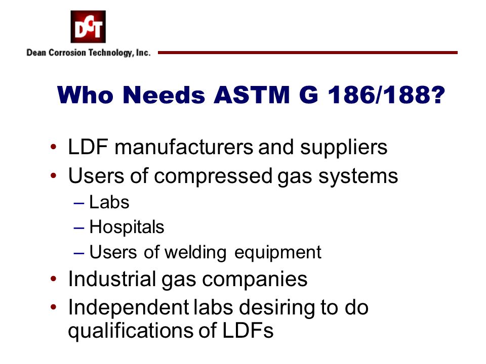 Plenary Lecture Corrosion Standards Who Needs Them Ppt Download