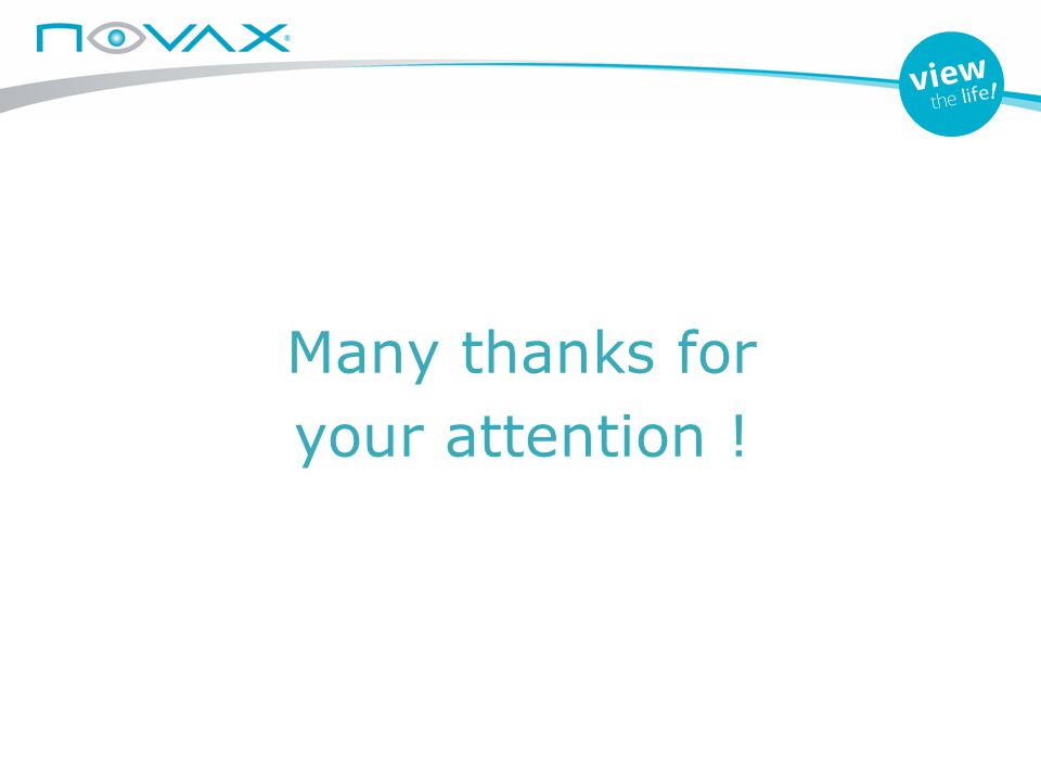 Many thanks for your attention !