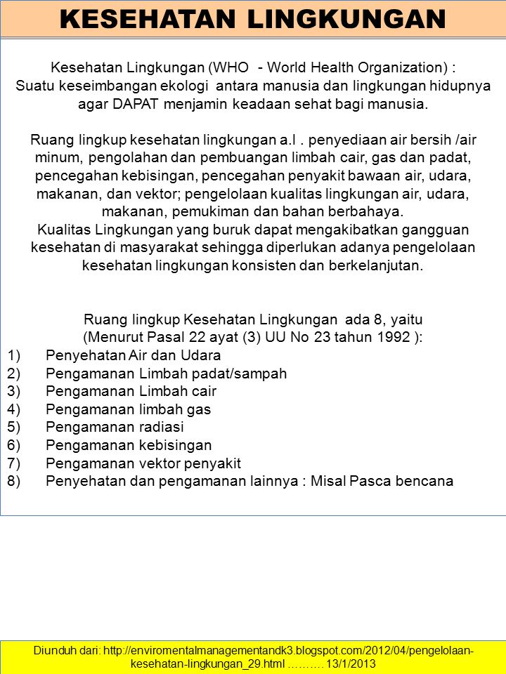 Esa Environmental Safety Assessment Ppt Download