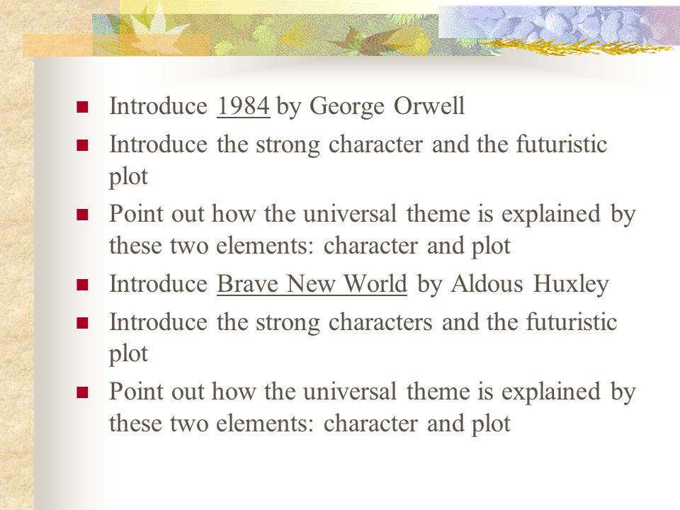 Introduce 1984 by George Orwell