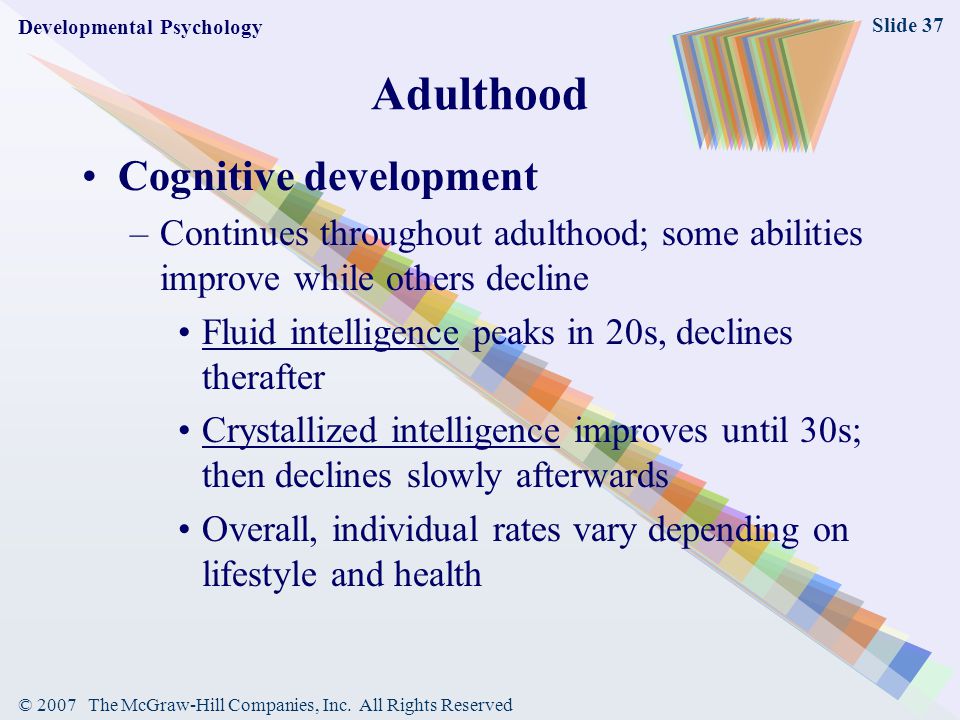 Developmental psychology