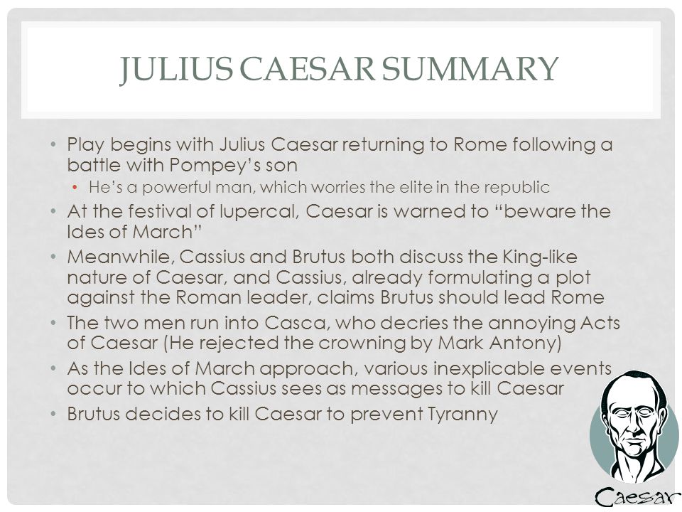 Mark Antony's Speech in Julius Caesar - ppt video online download