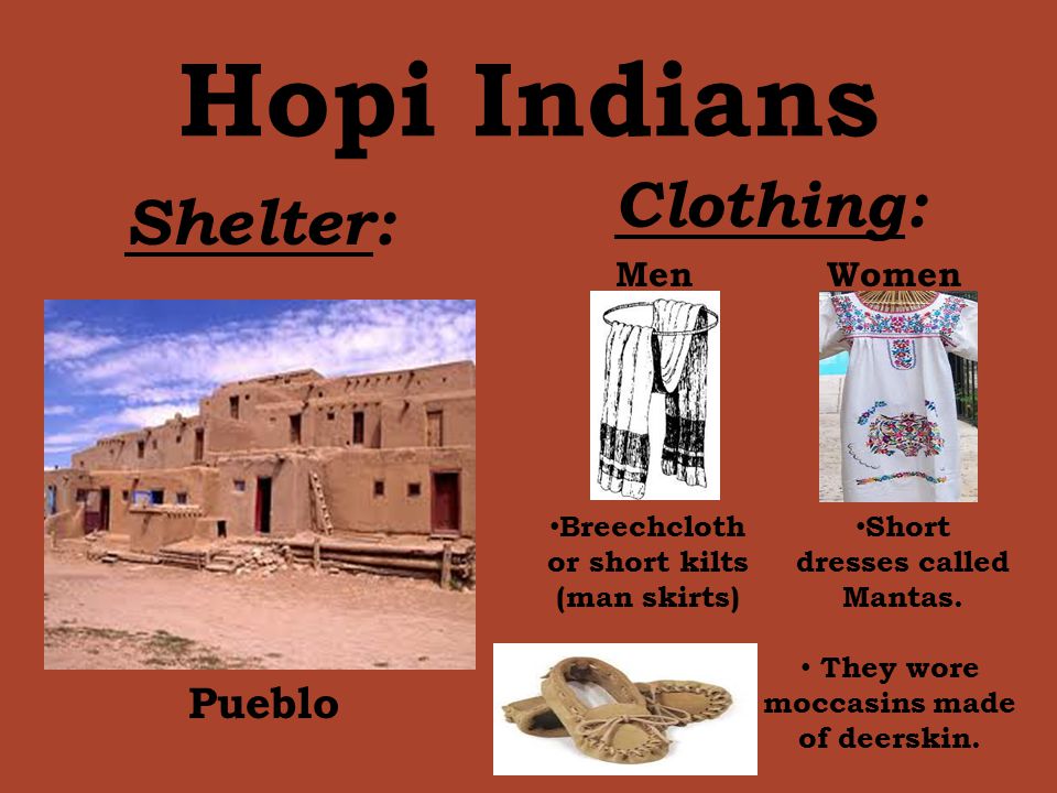 hopi tribe clothing for men