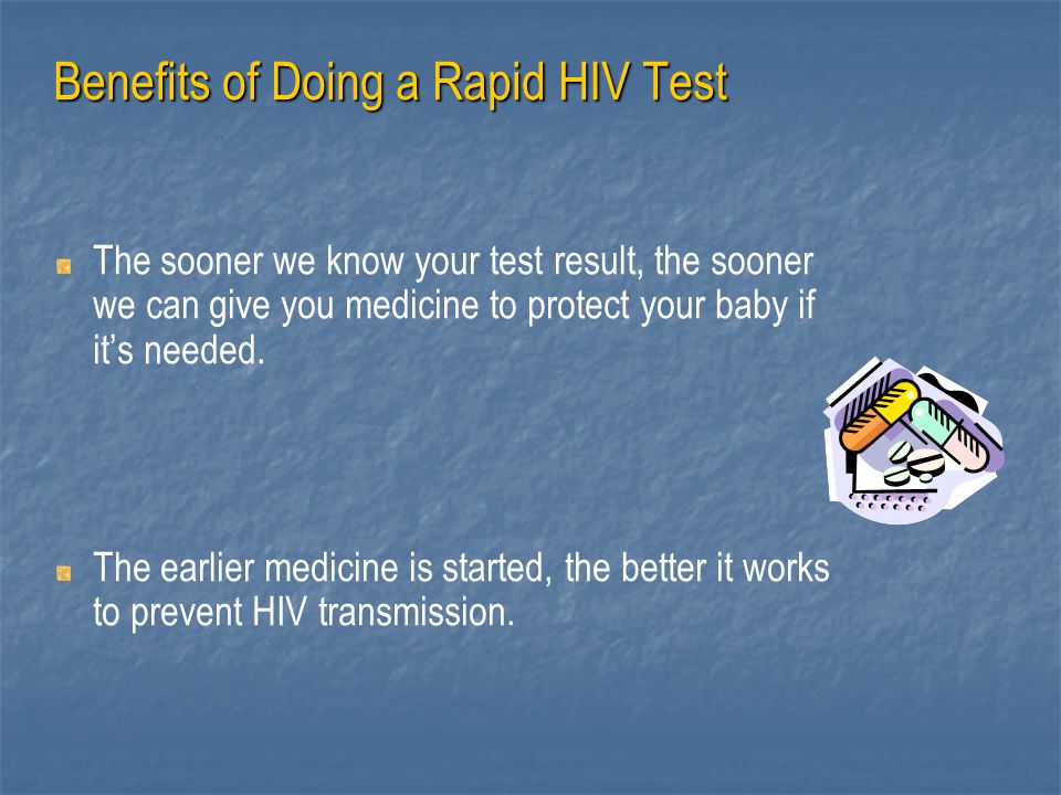 Benefits of Doing a Rapid HIV Test