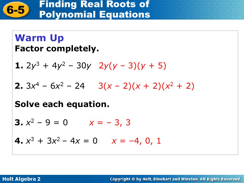 Finding Real Roots Of Polynomial Equations Worksheet Promotiontablecovers