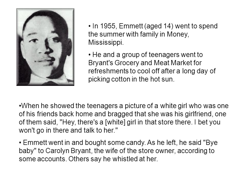 Image result for black teen emmett till abducted and killed in mississippi