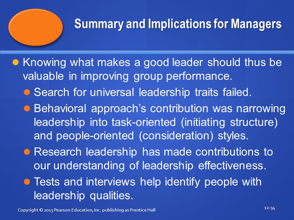 Summary and Implications for Managers