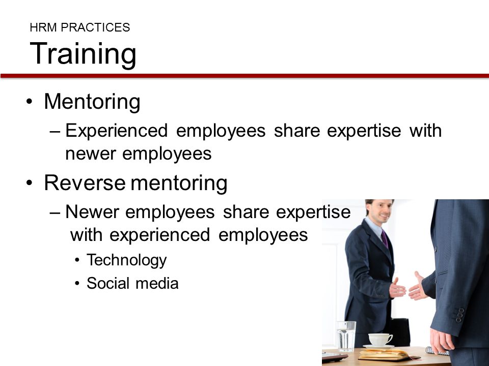 HRM PRACTICES Training