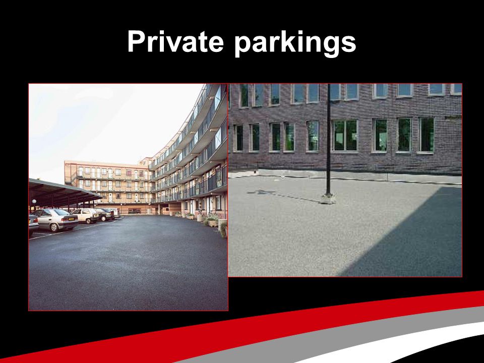 Private parkings