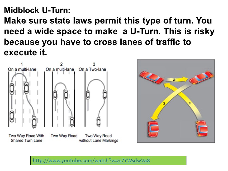 Midblock U-Turn: