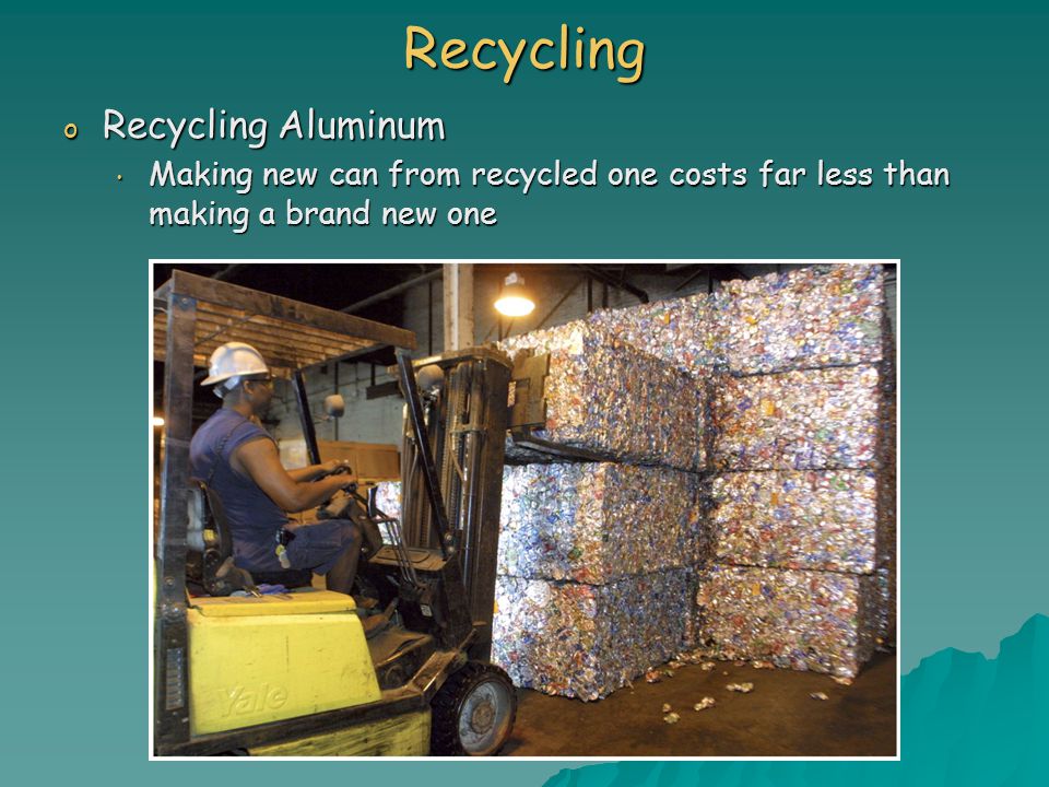 Recycling Recycling Aluminum