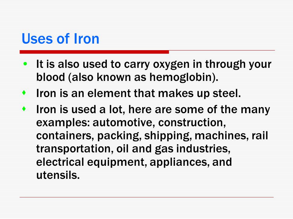 Iron!!!! By: Randi Plummer . - ppt video online download