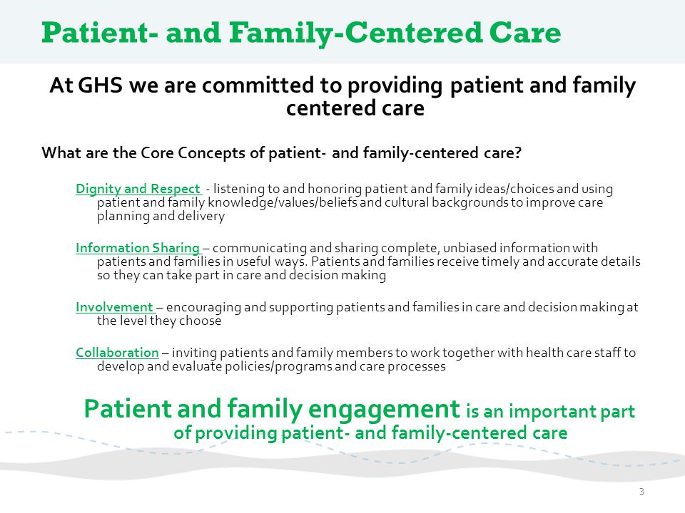 Patient- and Family-Centered Care