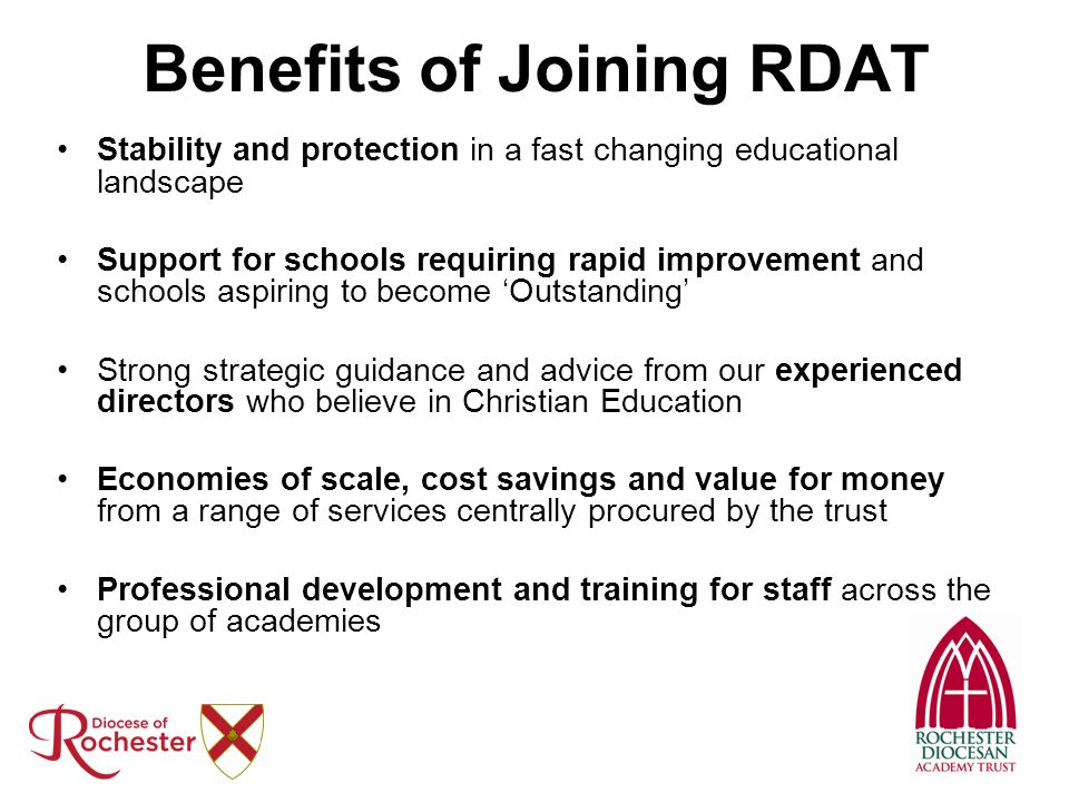 Benefits of Joining RDAT