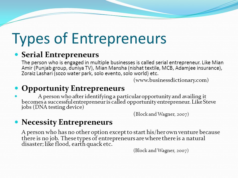 Featured image of post Serial Entrepreneurship