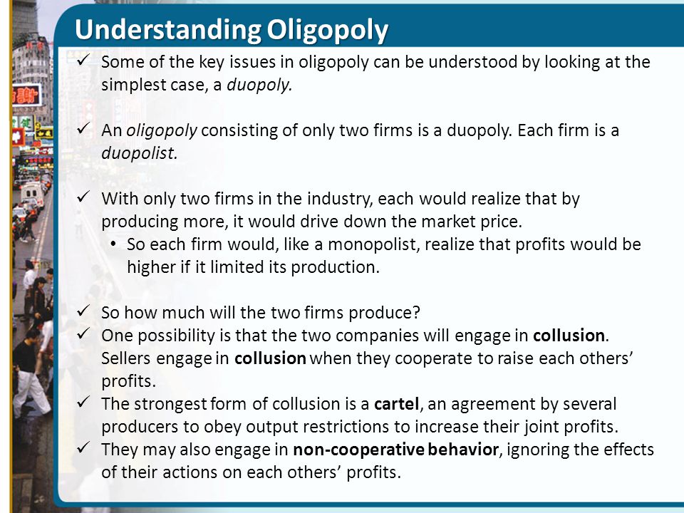 Understanding Oligopoly