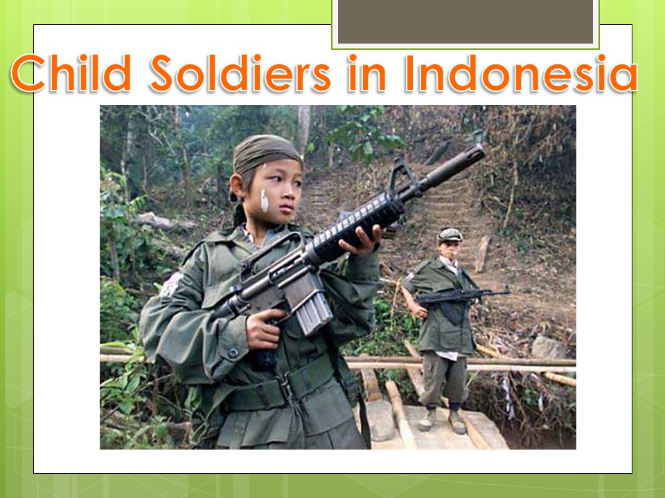 Child Soldiers in Indonesia
