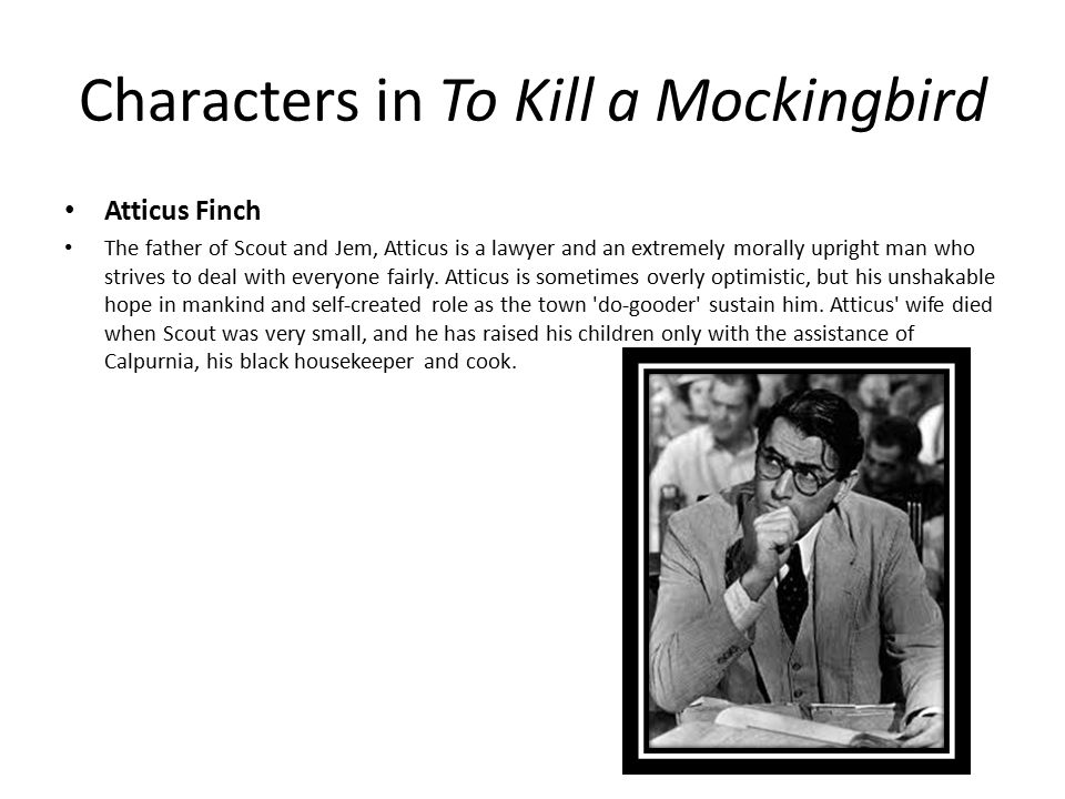 atticus finch character sketch