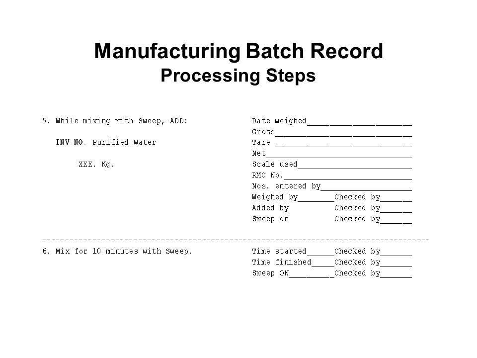 Excel Batch Record Templates Download Dataninja