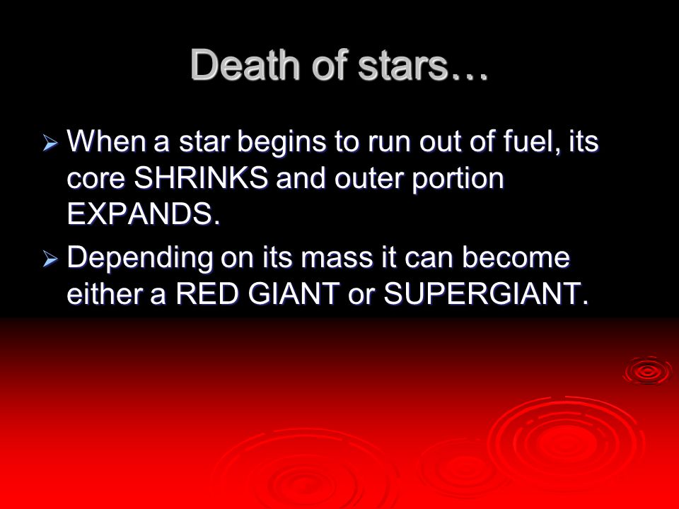 Lives Of Stars Ppt Video Online Download