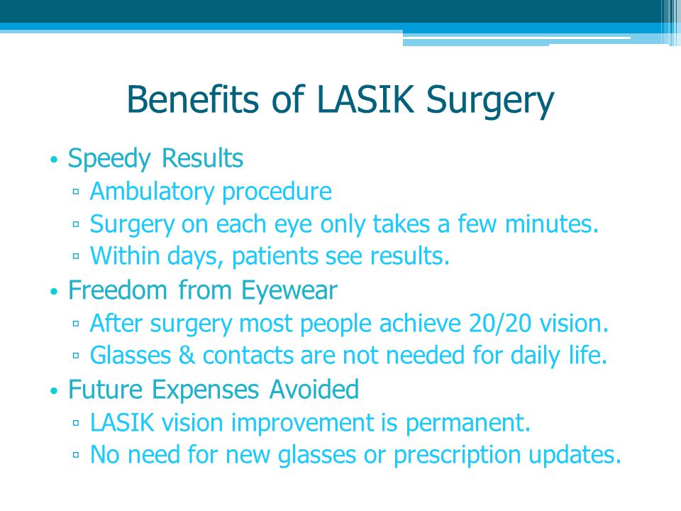 Clarity Unveiled: Benefits of LASIK Surgery