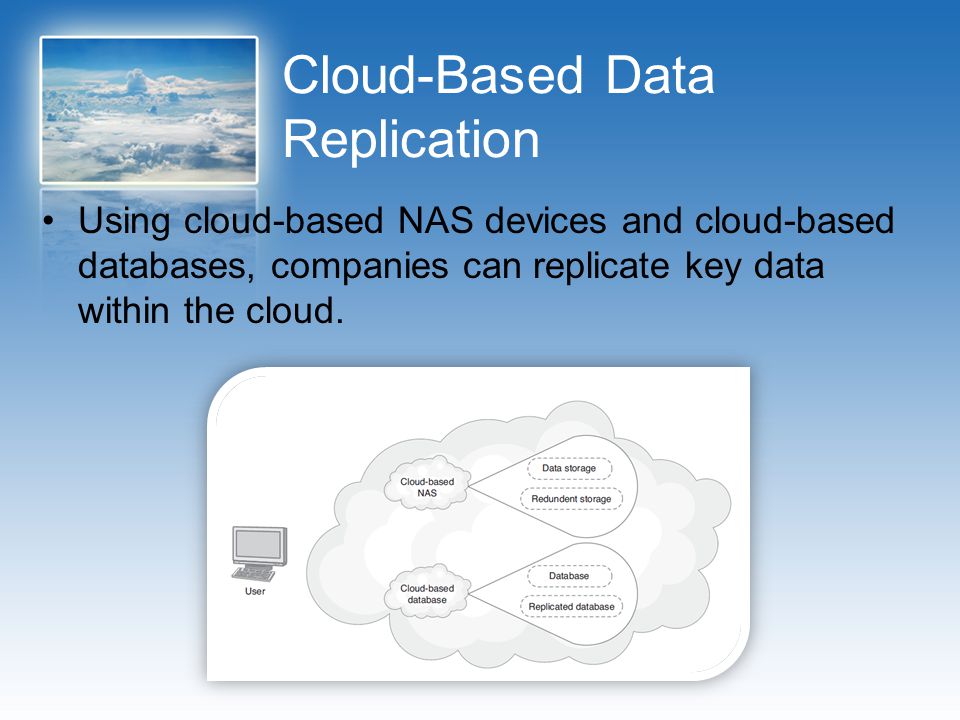 Cloud-Based Data Replication