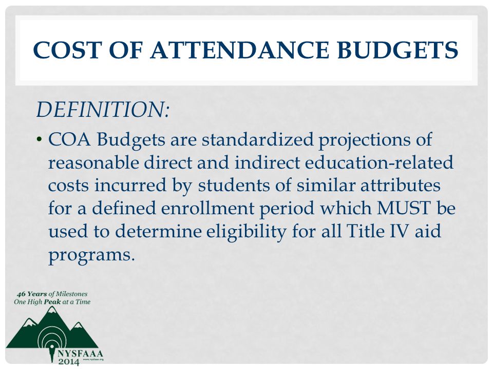 Budgeting and Packaging of Financial Aid - ppt video online download
