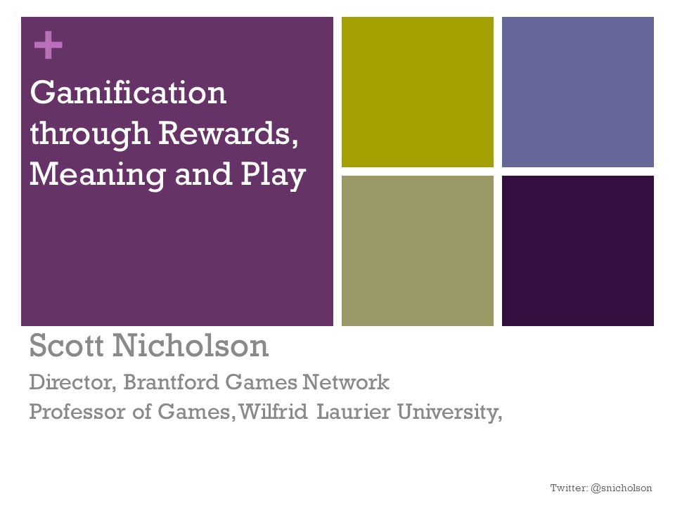 Gamification through Rewards, Meaning and Play