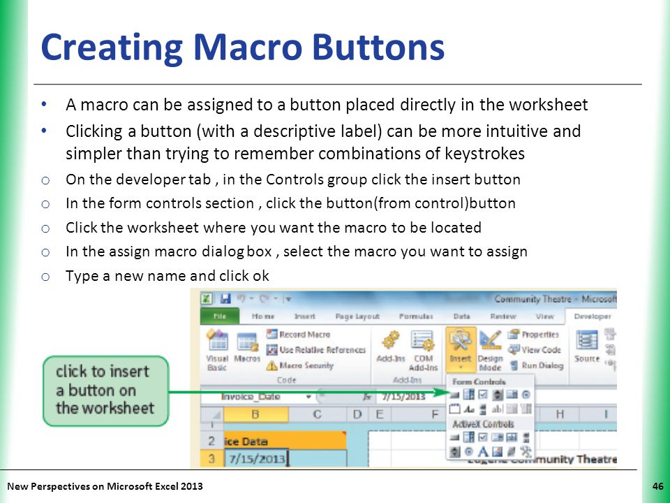 Creating Macro Buttons
