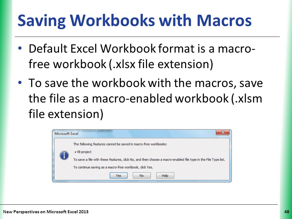 Saving Workbooks with Macros