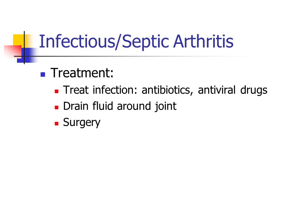 Infectious/Septic Arthritis