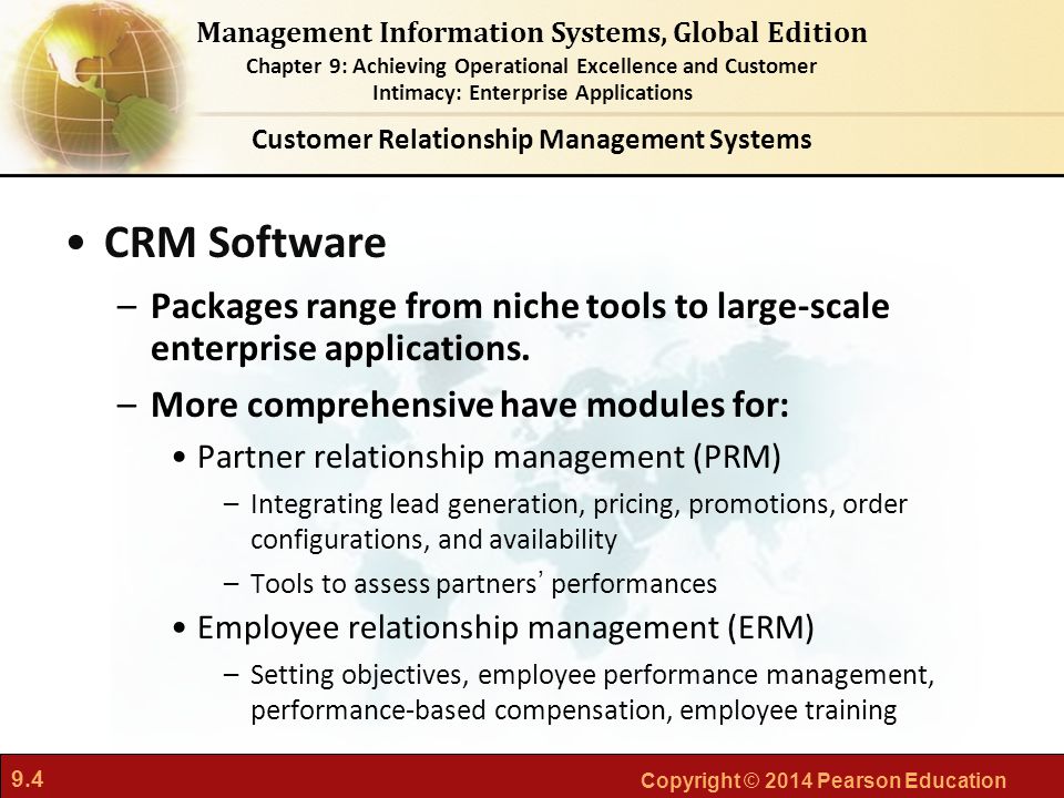 Customer Relationship Management Systems