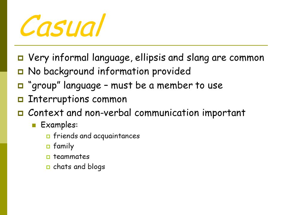 REGISTER in language usage with implications for teaching. - ppt video  online download