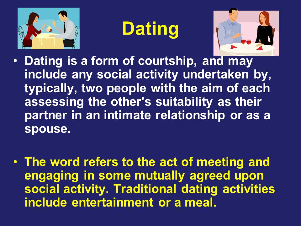 Is dating and courting the same