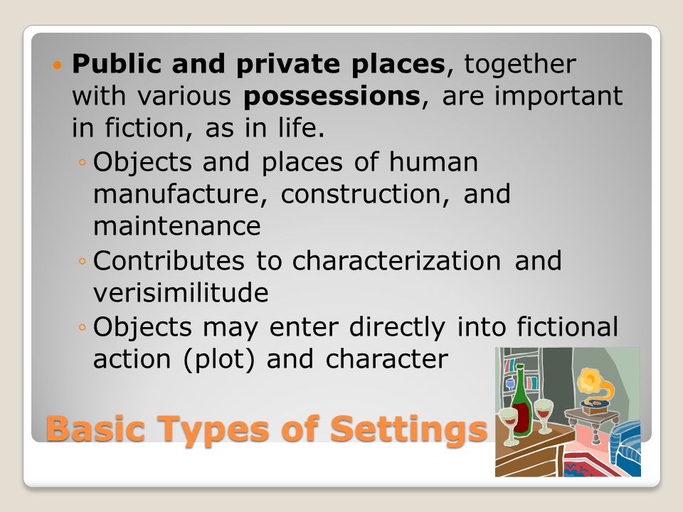 Basic Types of Settings
