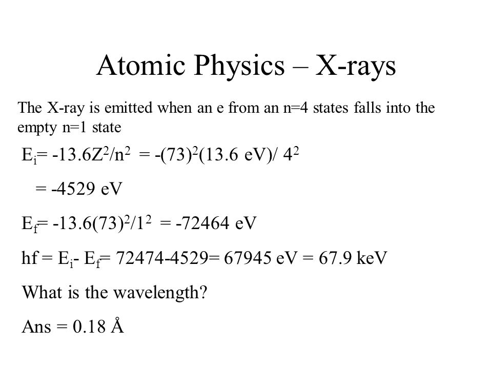 Atomic Physics and Lasers - ppt download