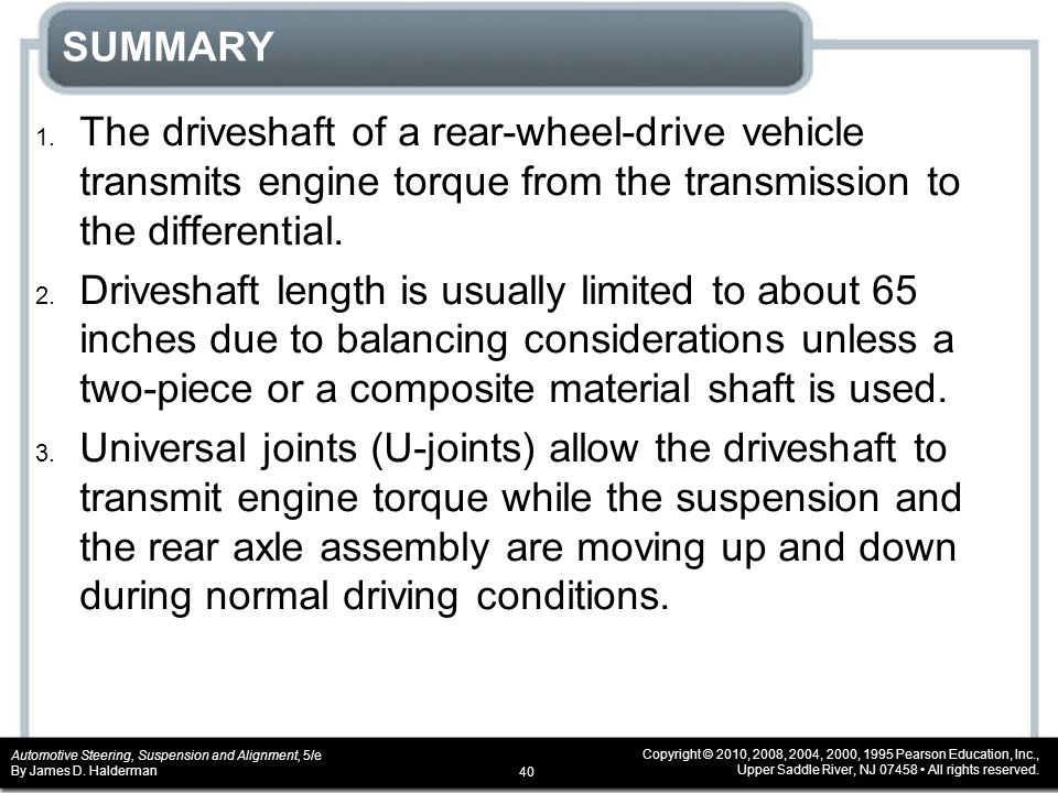 Chapter 15 Drive Axle Shafts And Cv Joints Ppt Video Online Download Chapter 15 Drive Axle Shafts And Cv Joints Ppt Video Online Download