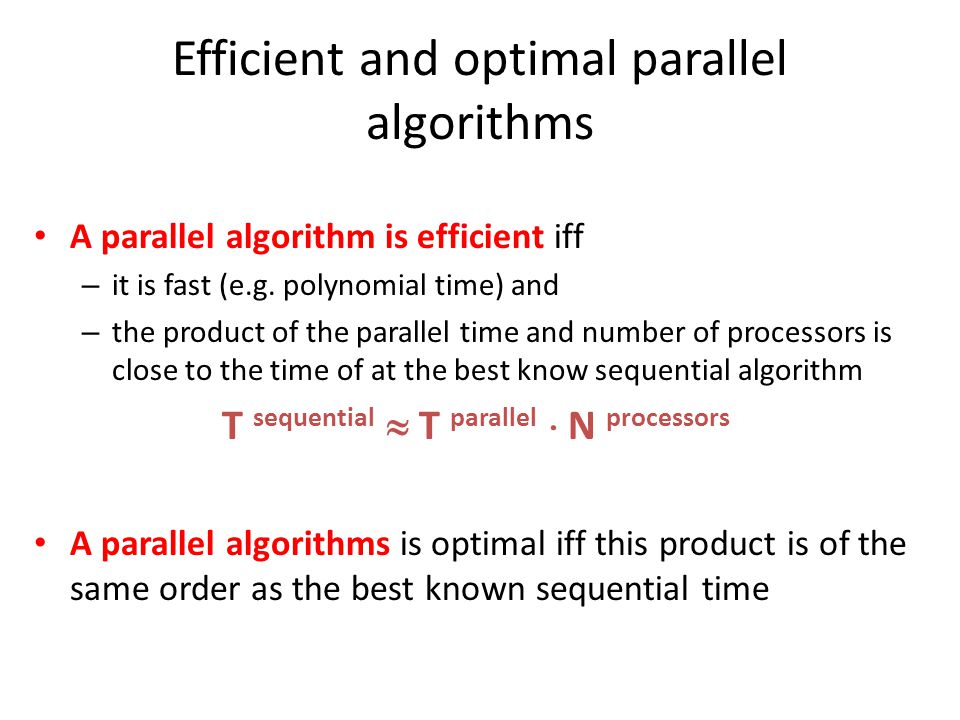 Imagini pentru parallel algorithm
