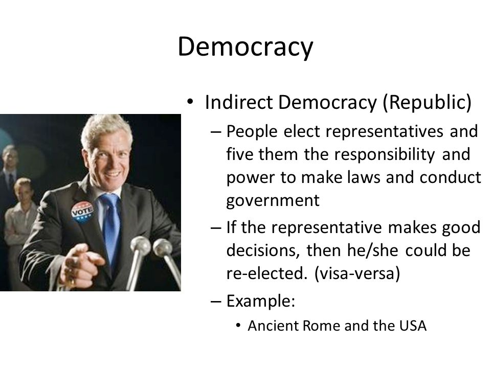 Indirect Democracy Countries