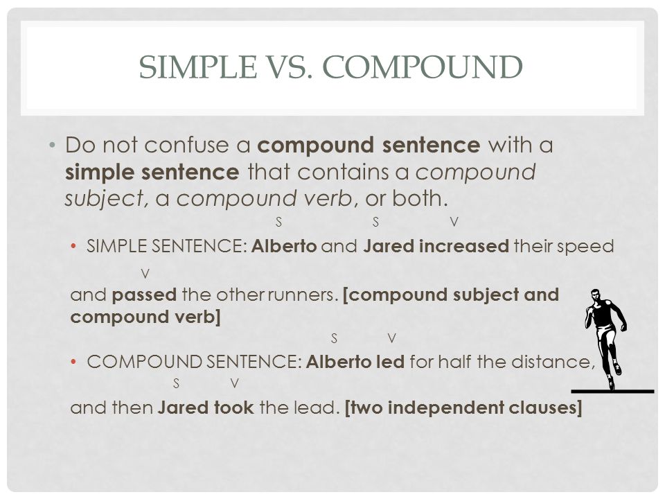 Simple Sentence With Compound Subject And Compound Verb لم يسبق له
