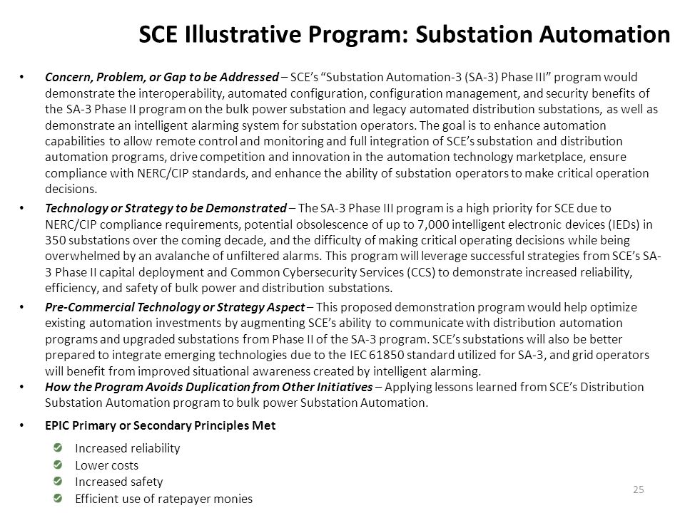 SCE Illustrative Program: Deep Grid Coordination