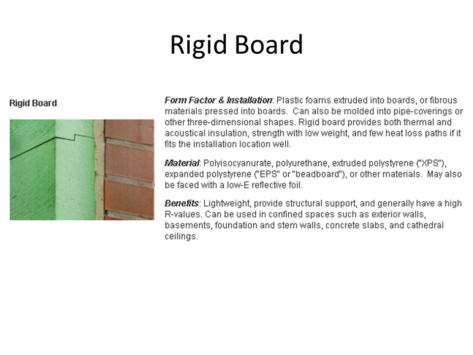 Rigid Board