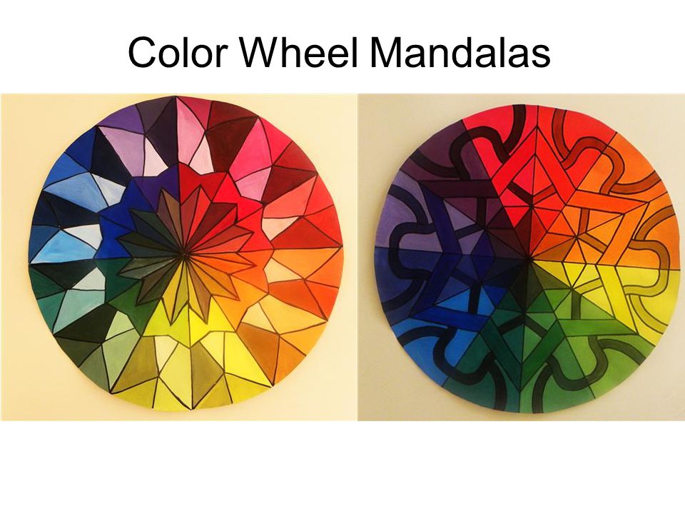 Color Wheel Mandalas