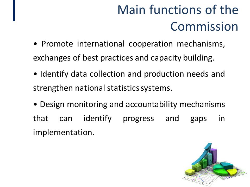 Main functions of the Commission