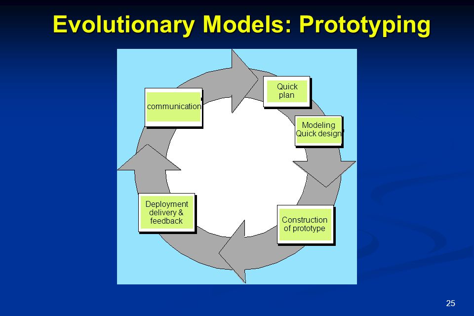 Evolutionary Models: Prototyping