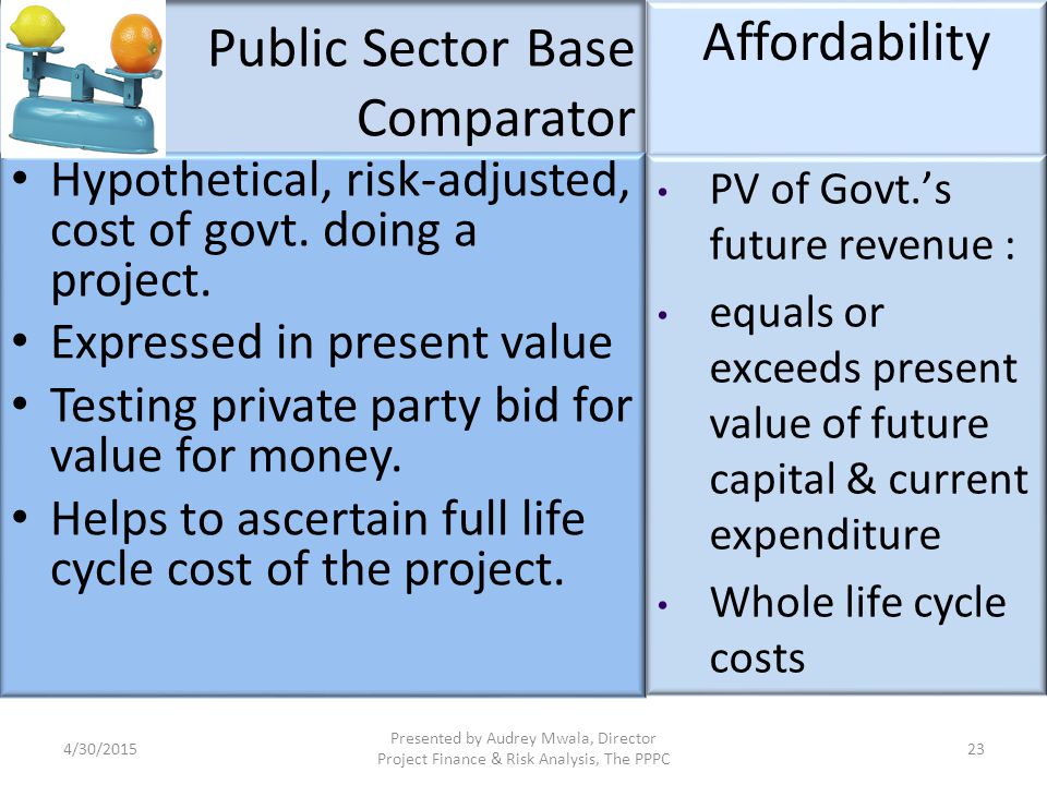 Public Sector Base Comparator