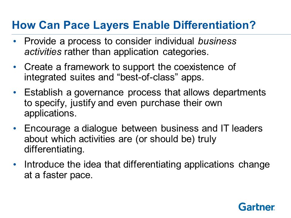 How Can Pace Layers Encourage Innovation