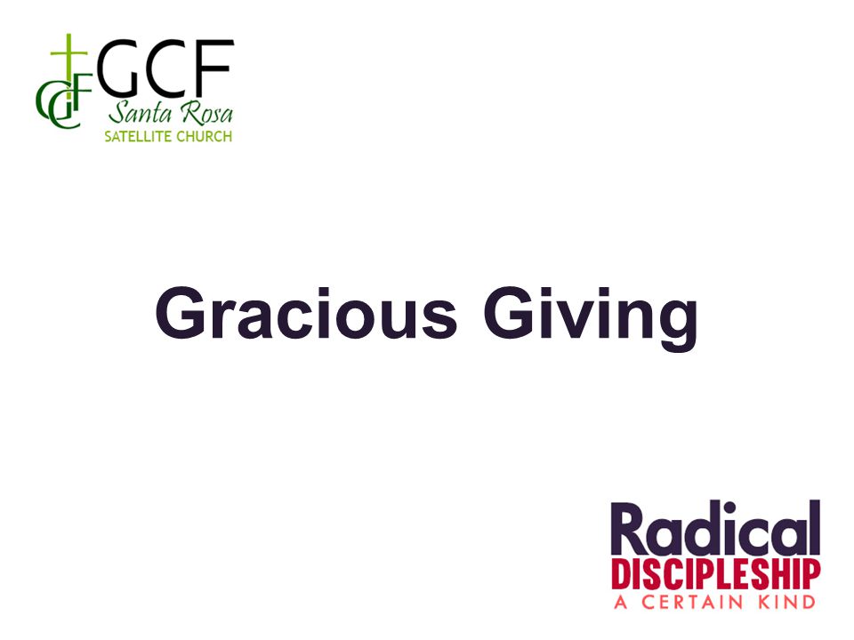 Gracious Giving